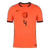VIRGIL #4 Netherlands Home Soccer Jersey 2026 Player Version - Soccerdeal