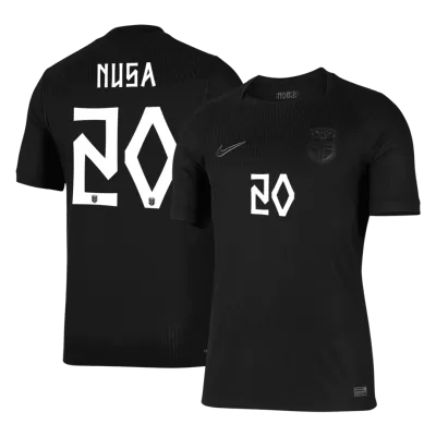 NUSA #20 Norway Away Soccer Jersey 2026 Player Version - Soccerdeal
