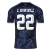 L. MARTÍNEZ #22 Argentina Away Soccer Jersey 2026 - Soccerdeal