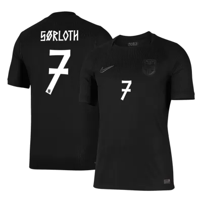 SØRLOTH #7 Norway Away Soccer Jersey 2026 Player Version - Soccerdeal