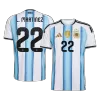 L.MARTÍNEZ #22 Argentina Home Soccer Jersey 2026 - Soccerdeal