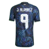 J. ÁLVAREZ #9 Argentina Away Soccer Jersey 2026 Player Version - Soccerdeal