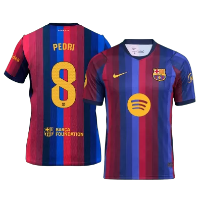 PEDRI #8 Barcelona Home Soccer Jersey 2026/27 - Soccerdeal