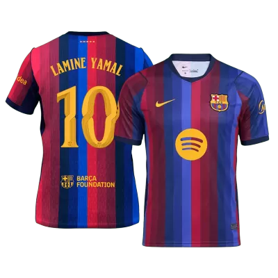 LAMINE YAMAL #10 Barcelona Home Soccer Jersey 2026/27 -UCL - Soccerdeal