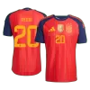 PEDRI #20 Spain Home Soccer Jersey Champion Edition 2026 Player Version - Soccerdeal