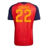 CUBARSÍ #22 Spain Home Soccer Jersey Champion Edition 2026 Player Version - Soccerdeal