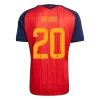PEDRI #20 Spain Home Soccer Jersey 2026 Champion Edition - Soccerdeal