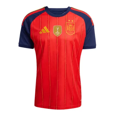 Spain Home Soccer Jersey 2026 Champion Edition - 2 Stars - Soccerdeal