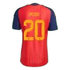 PEDRI #20 Spain Home Soccer Jersey Champion Edition 2026 Player Version - Soccerdeal