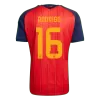RODRIGO #16 Spain Home Soccer Jersey Champion Edition 2026 Player Version - Soccerdeal