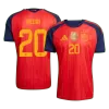 PEDRI #20 Spain Home Soccer Jersey 2026 Champion Edition - Soccerdeal