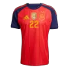 CUBARSÍ #22 Spain Home Soccer Jersey Champion Edition 2026 Player Version - Soccerdeal