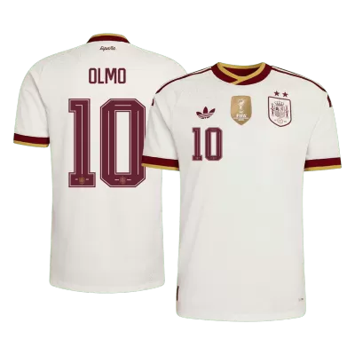 OLMO #10 Spain Away Soccer Jersey Champion Edition 2026 Player Version - Soccerdeal