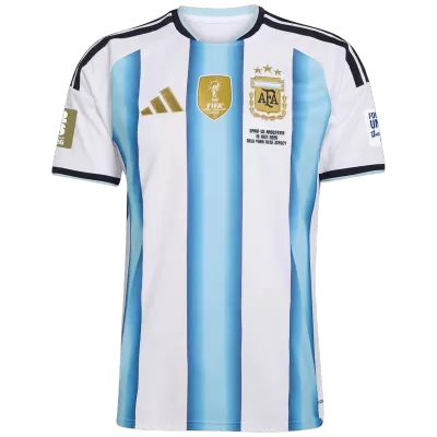 Argentina Home Soccer Jersey 2026 FIFA World Cup 2026 Final Match Edition (With Patches) - Soccerdeal