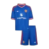 Kid's Manchester United Away Soccer Jersey Kit(Jersey+Shorts) 2026/27 - Soccerdeal