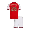 Kid's CHAMPIONS #26 Arsenal Home Soccer Jersey Kit(Jersey+Shorts) 2026/27 - Soccerdeal