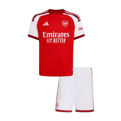 Kid's Arsenal Home Soccer Jersey Kit(Jersey+Shorts) 2026/27 - Soccerdeal