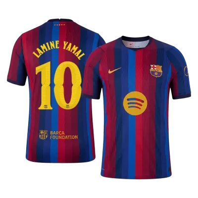 LAMINE YAMAL #10 Barcelona Home Soccer Jersey 2026/27 - UCL Player Version - Soccerdeal