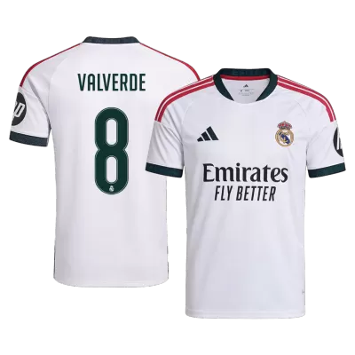 VALVERDE #8 Real Madrid Home Soccer Jersey 2026/27 - Soccerdeal