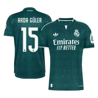 ARDA GÜLER #15 Real Madrid Away Soccer Jersey 2026/27 Player Version - Soccerdeal