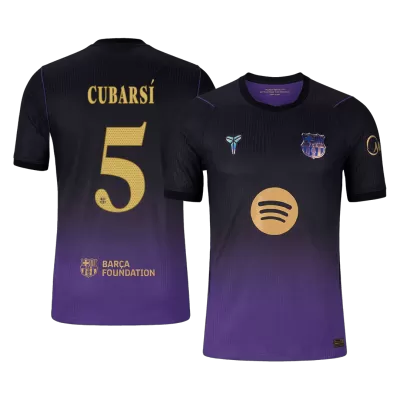 CUBARSÍ #5 Barcelona Away Soccer Jersey 2026/27 - UCL Player Version - Soccerdeal