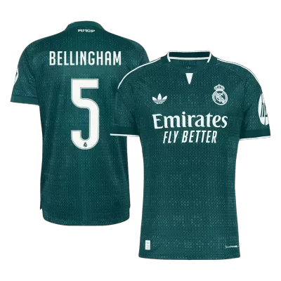BELLINGHAM #5 Real Madrid Away Soccer Jersey 2026/27 Player Version - Soccerdeal