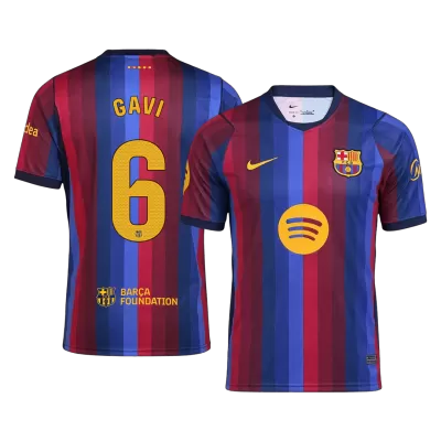 GAVI #6 Barcelona Home Soccer Jersey 2026/27 - Soccerdeal