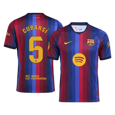 CUBARSÍ #5 Barcelona Home Soccer Jersey 2026/27 - Soccerdeal