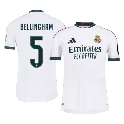 BELLINGHAM #5 Real Madrid Home Soccer Jersey 2026/27 Player Version - Soccerdeal