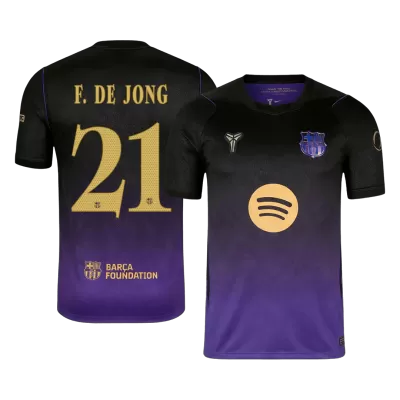 F. DE JONG #21 Barcelona Away Soccer Jersey 2026/27 -UCL - Soccerdeal