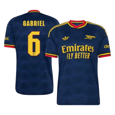 GABRIEL #6 Arsenal Away Soccer Jersey 2026/27 -UCL - Soccerdeal