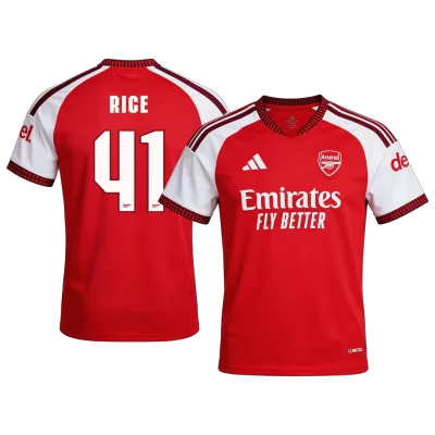 RICE #41 Arsenal Home Soccer Jersey 2026/27 -UCL - Soccerdeal
