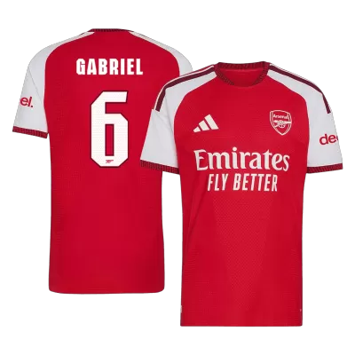 GABRIEL #6 Arsenal Home Soccer Jersey 2026/27 - UCL Player Version - Soccerdeal