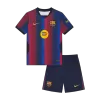 Kid's Barcelona Home Soccer Jersey Kit(Jersey+Shorts) 2026/27 - Soccerdeal