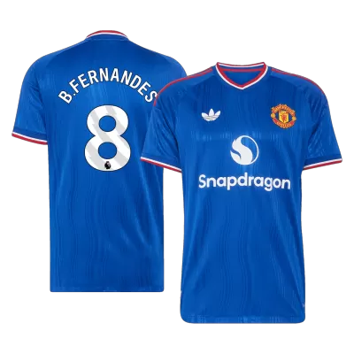 B. FERNANDES #8 Manchester United Away Soccer Jersey 2026/27 Player Version - Soccerdeal