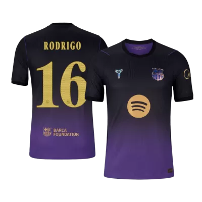 RODRIGO #16 Barcelona Away Soccer Jersey 2026/27 - UCL Player Version - Soccerdeal