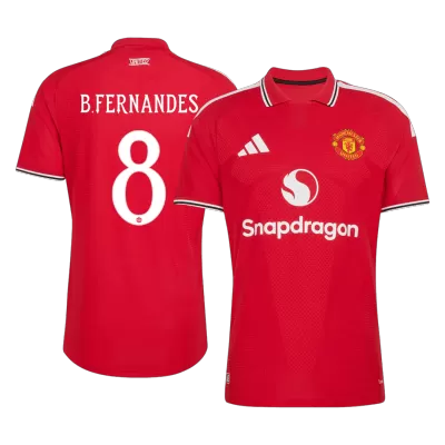 B. FERNANDES #8 Manchester United Home Soccer Jersey 2026/27 - UCL Player Version - Soccerdeal
