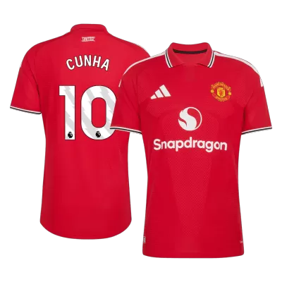 CUNHA #10 Manchester United Home Soccer Jersey 2026/27 Player Version - Soccerdeal