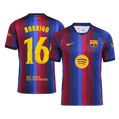 RODRIGO #16 Barcelona Home Soccer Jersey 2026/27 -UCL - Soccerdeal