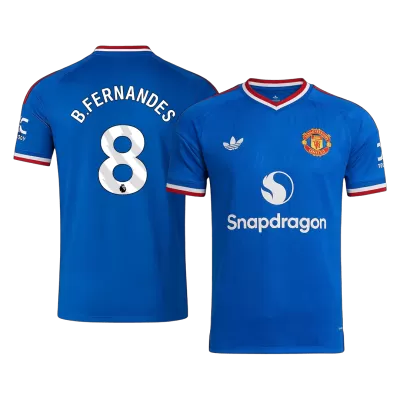 B. FERNANDES #8 Manchester United Away Soccer Jersey 2026/27 - Soccerdeal