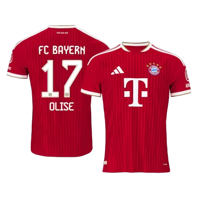 OLISE #17 Bayern Munich Home Soccer Jersey 2026/27 Player Version - Soccerdeal