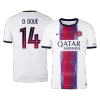 D. DOUÉ #14 PSG Away Soccer Jersey 2026/27 Player Version - Soccerdeal