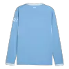 Manchester City Home Long Sleeve Soccer Jersey 2026/27 - Soccerdeal