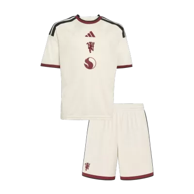 Kid's Manchester United Third Away Soccer Jersey Kit(Jersey+Shorts) 2026/27 - Soccerdeal
