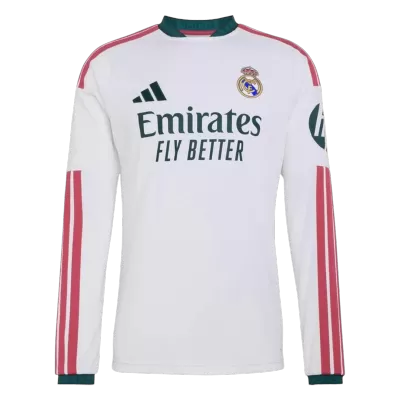 Real Madrid Home Long Sleeve Soccer Jersey 2026/27 - Soccerdeal