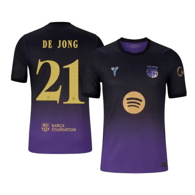 F. DE JONG #21 Barcelona Away Soccer Jersey 2026/27 -UCL - Soccerdeal