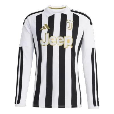 Juventus Home Long Sleeve Soccer Jersey 2026/27 - Soccerdeal
