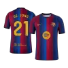 F. DE JONG #21 Barcelona Home Soccer Jersey 2026/27 Player Version - Soccerdeal