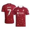 WIRTZ #7 Liverpool Home Soccer Jersey 2026/27 - Soccerdeal