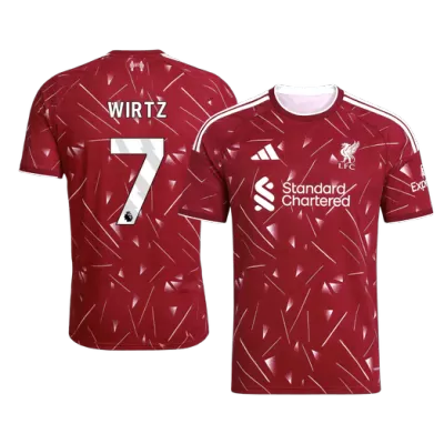 WIRTZ #7 Liverpool Home Soccer Jersey 2026/27 - Soccerdeal